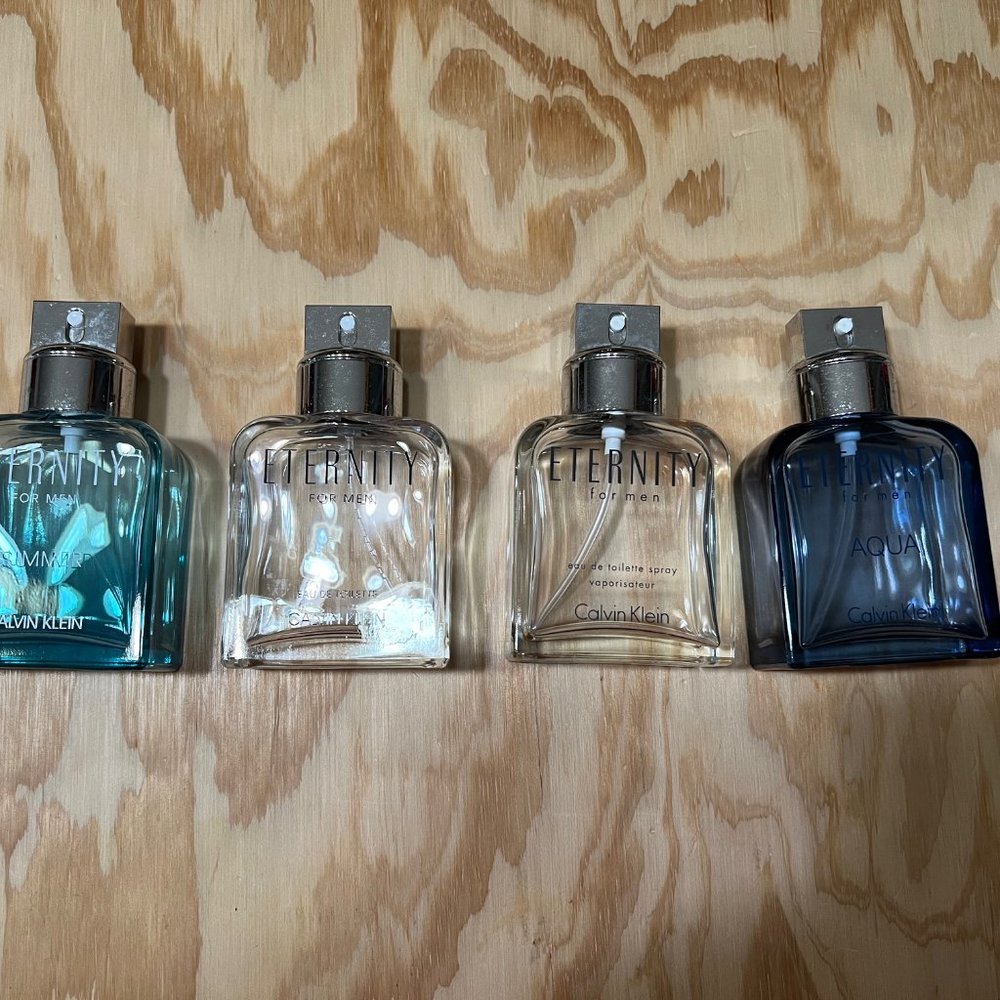 EMPTY Eau De Toillete or Parfum,  Cologne Bottles
